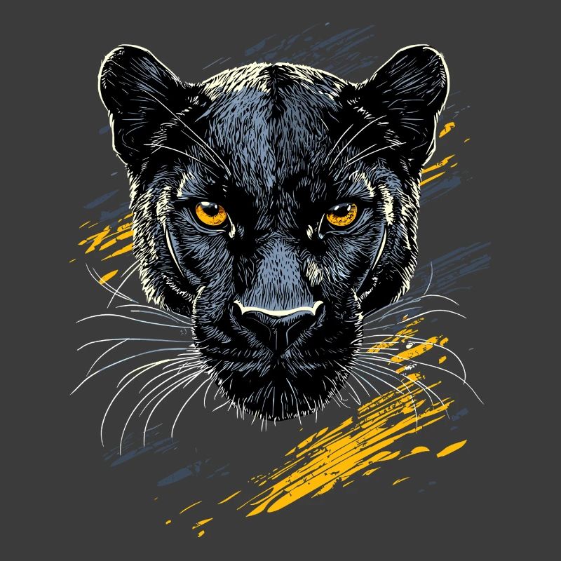 Panther Leopard Raubkatze Süße Großkatze Panter