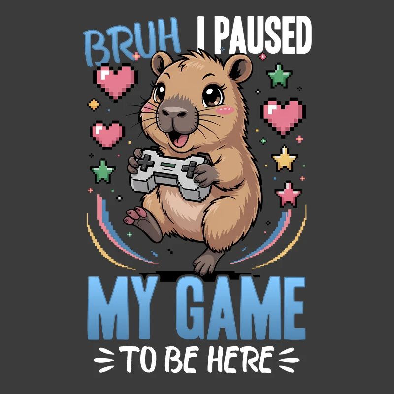 Capybara Gamer Gaming