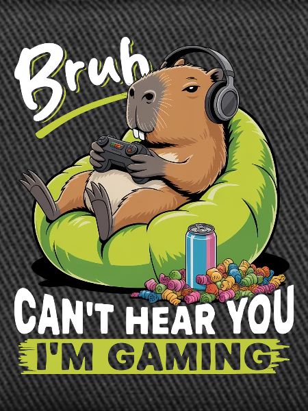 Capybara Gamer Gaming