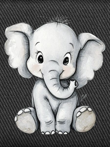 little cute elephant