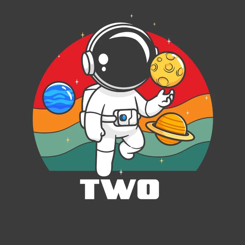 Astronauten-Abenteuer Im Weltraum Für Zwei