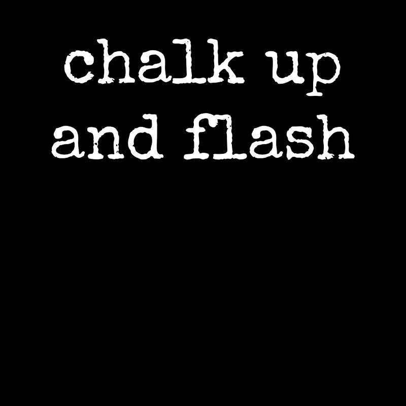 Boulderer Chalk Up et Flash Bouldering