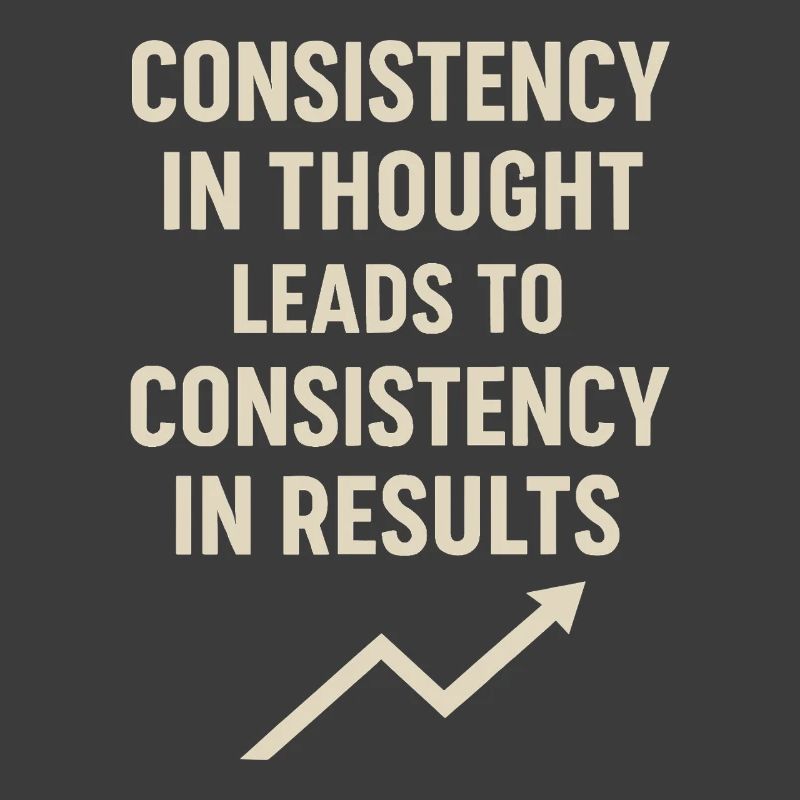 Consistency in thinking leads to consistency in thinking