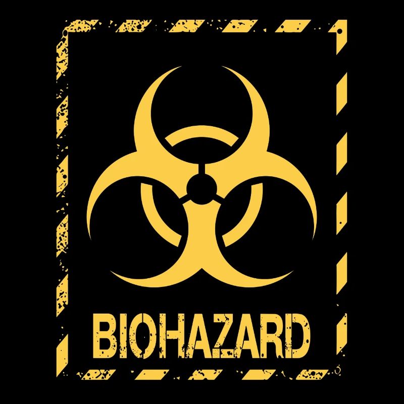 Biohazard Grunge Zombies Apokalypse Horror