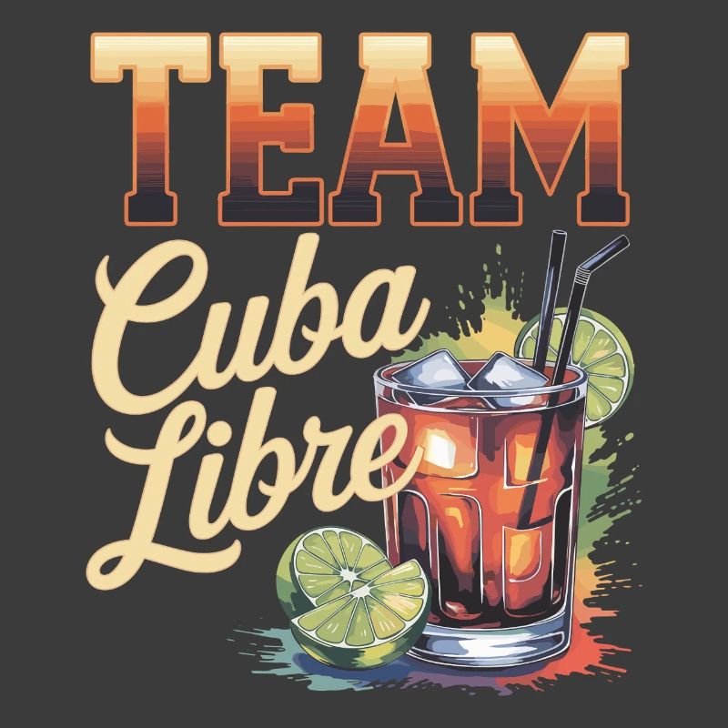 Cocktail Bartender Team Cuba Libre