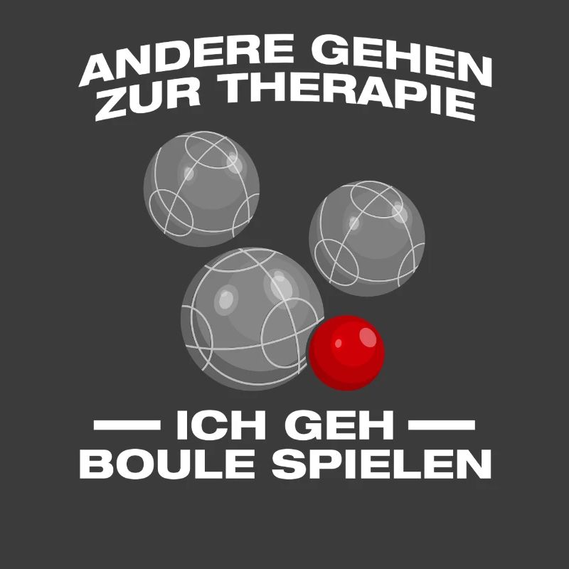 Therapy Petanque Boule Boule player