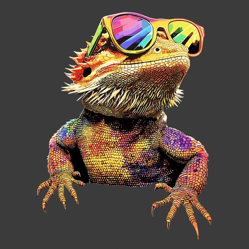 Bartagame Echse Bearded Dragon Süße Bartagamen