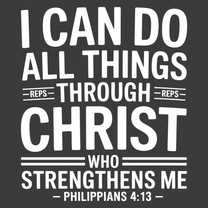 All through Christ Power Philippians 4:13