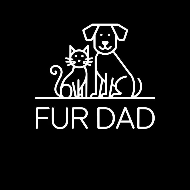 Pour papa chien chat aimant animal de compagnie