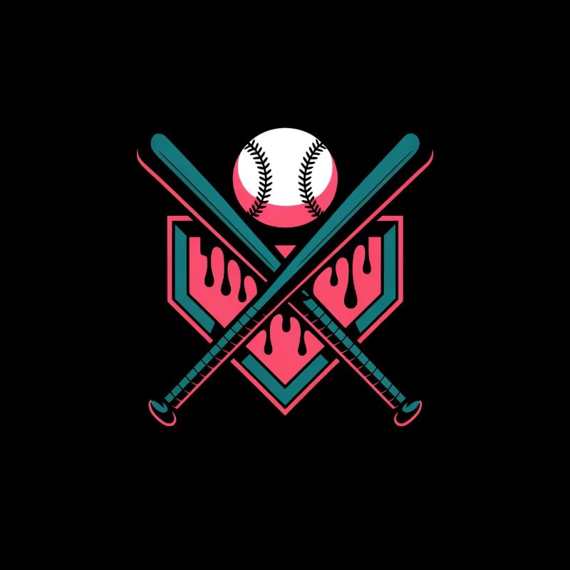 Baseball Eis Baseballschläger
