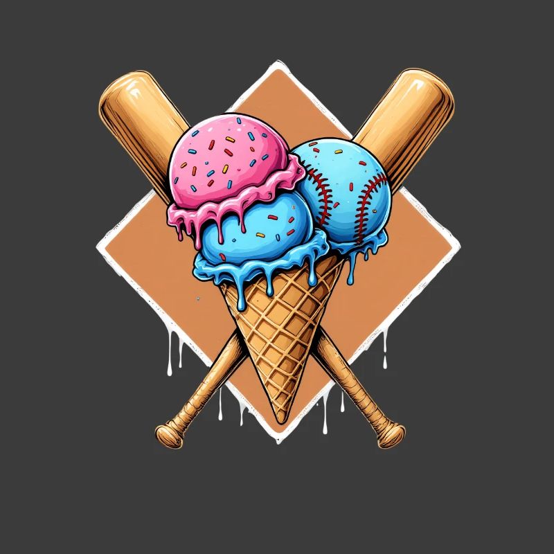 Baseball Eis Baseballschläger