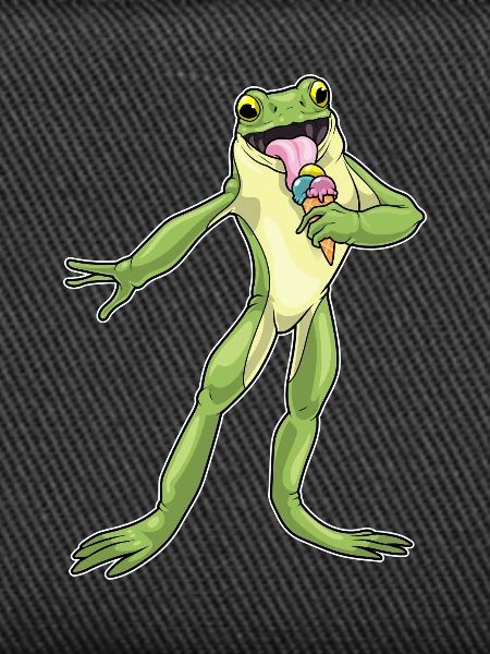 Frog Waffle Cream