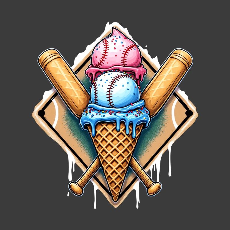 Baseball Eis Baseballschläger