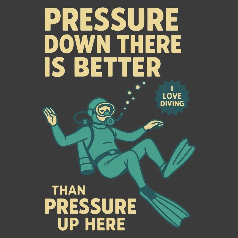 La pression vers le bas est meilleure conception du plongeur