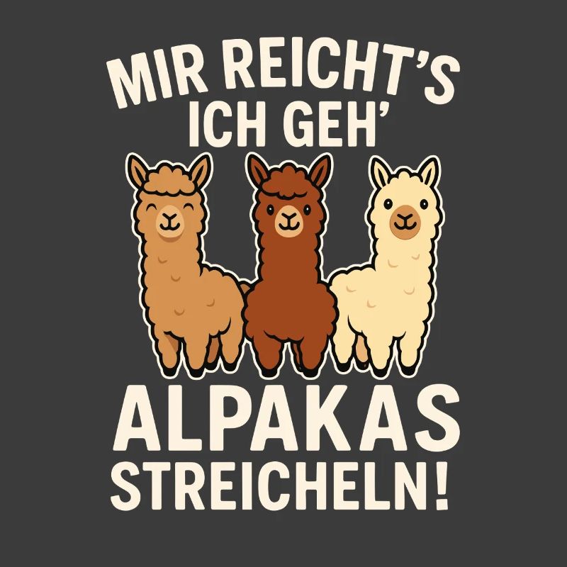 I've had enough – I'm going to pet alpacas