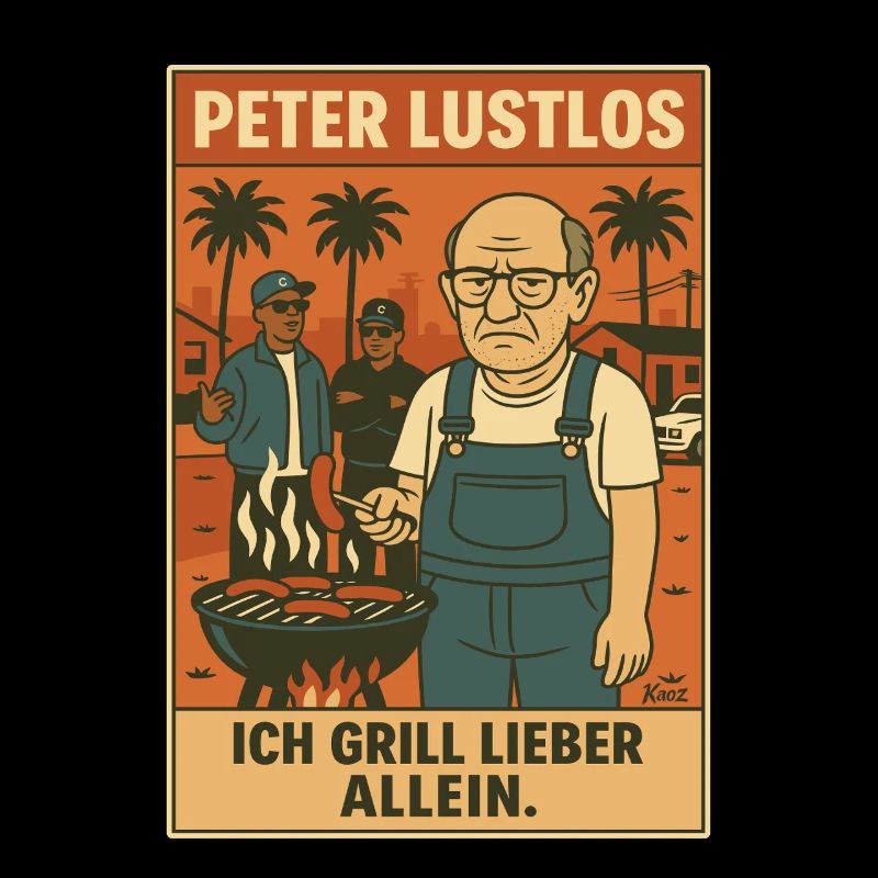Peter Listless & Grilling : Je préfère griller seul
