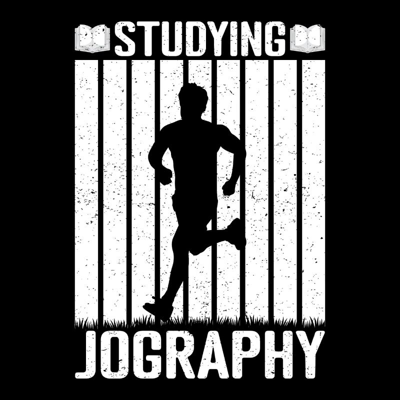 Marathon Runner Studying Jography Running