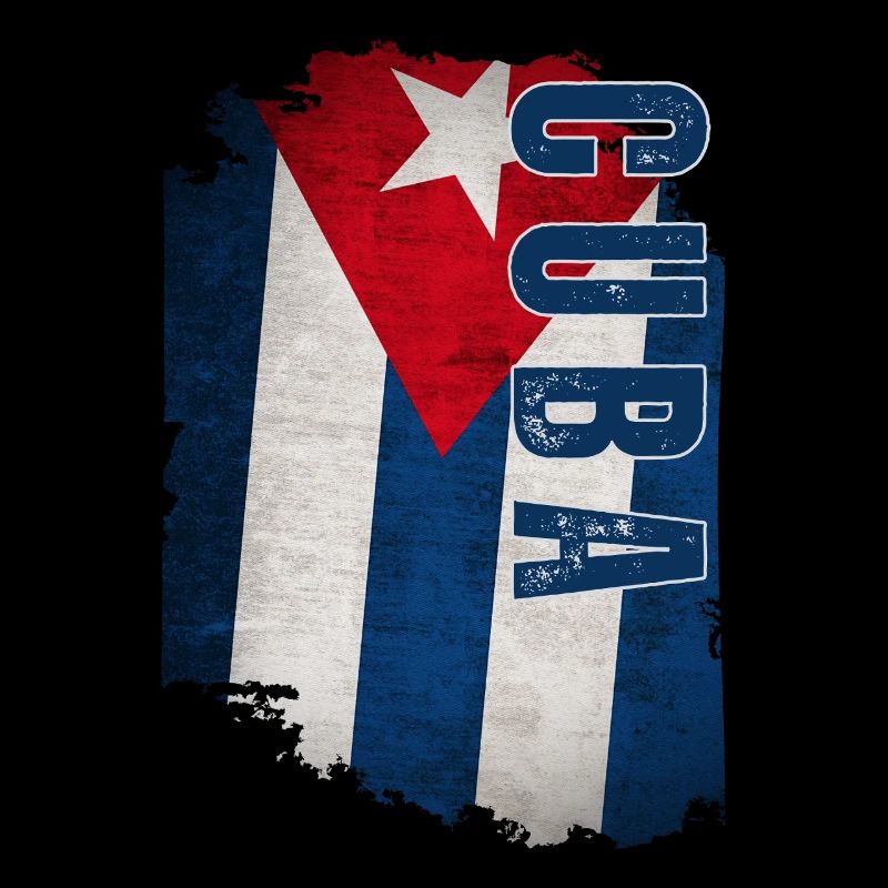 Vertical Cuban flag, Cuban pride
