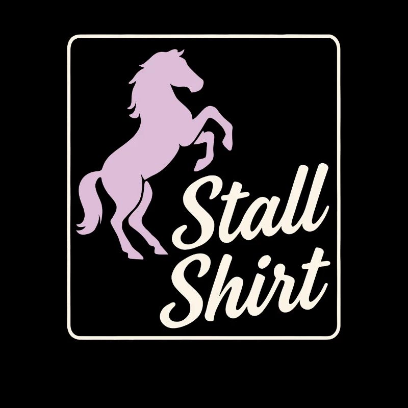 Stall Shirt – Pferdemädchen Design