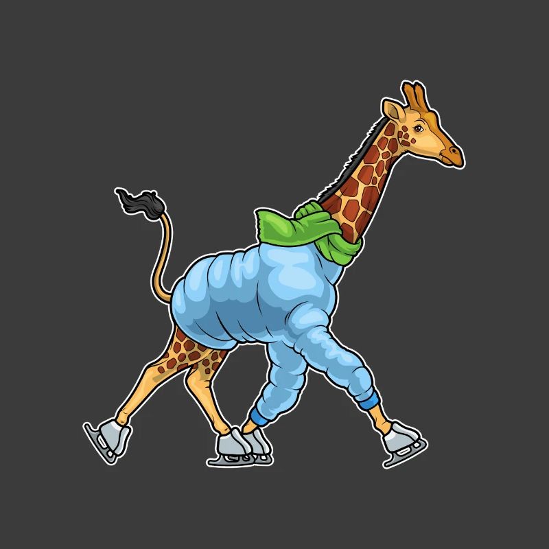 Giraffe Skating Skates