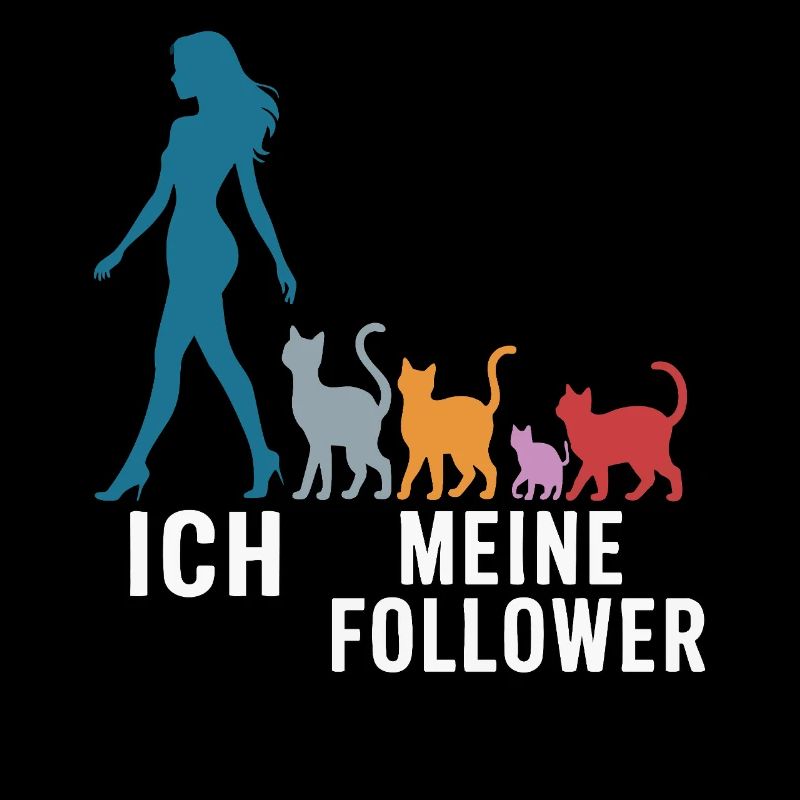 Moi et mes abonnés – Cat Humor Design