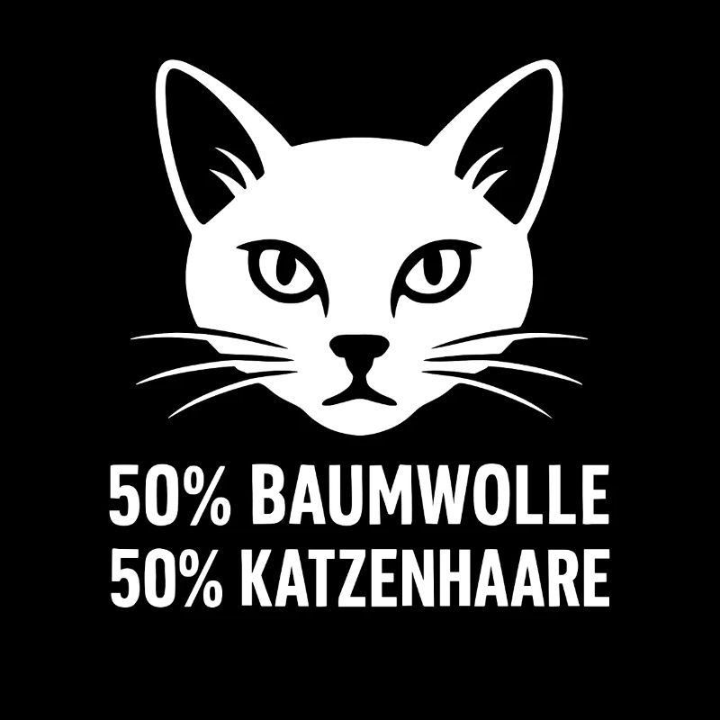 50 % de poils de chat – Humour du propriétaire de chat