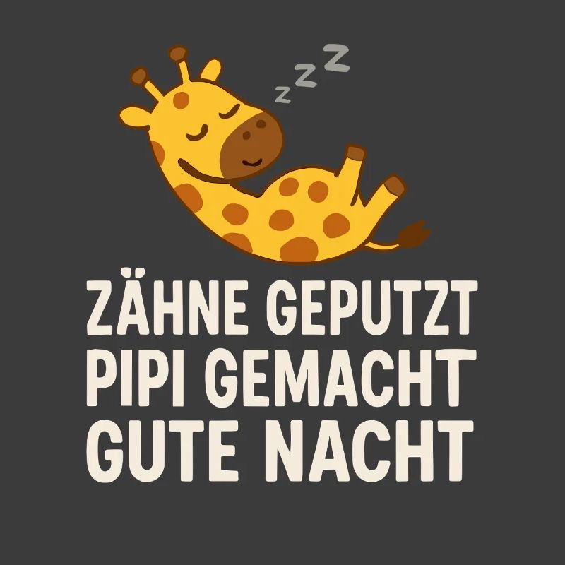 Teeth brushed, done, good night – giraffe