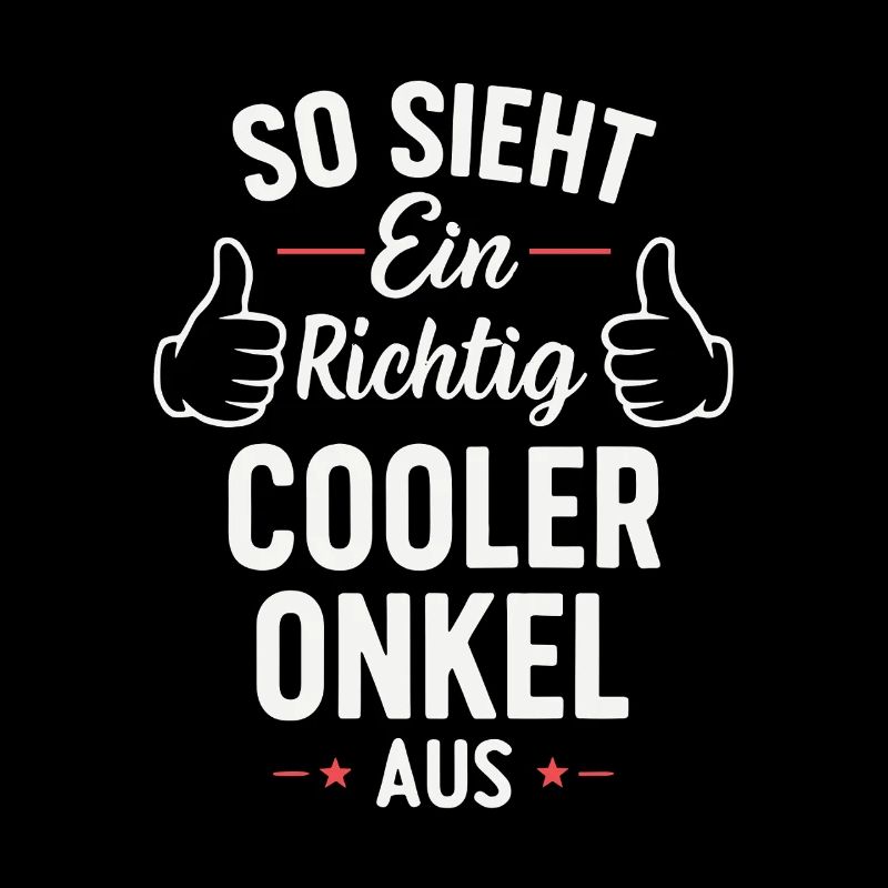 So sieht ein richtig cooler Onkel aus