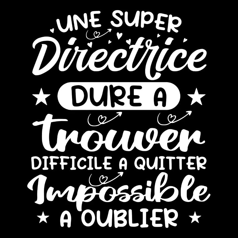 Une Super Directrice - Cadeau directrice