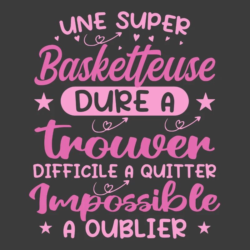 Une Super Basketteuse - Cadeau basketteuse