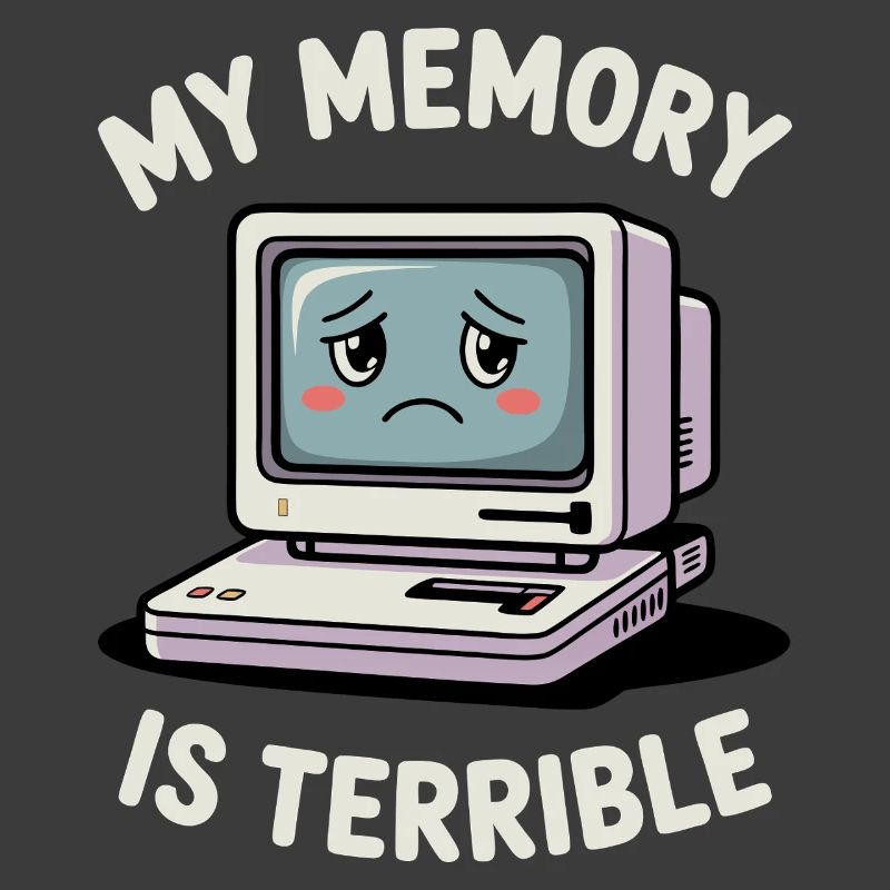 My Memory Is Terrible Funny Computer Funny Coding