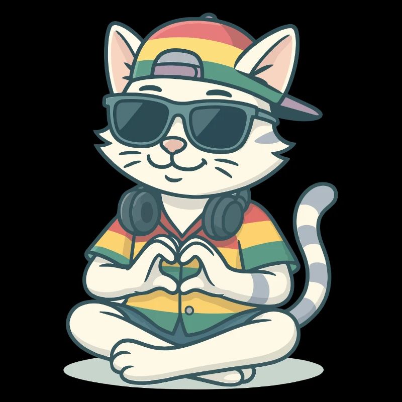 Reggae Chill Cat