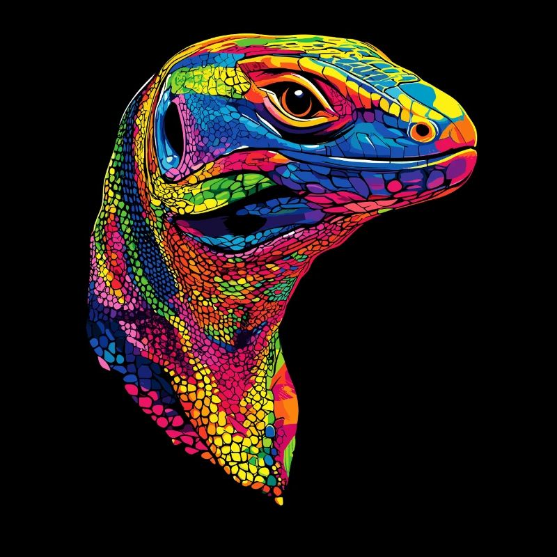 Waran Echse Reptil Komodowaran Bindenwaran Lizard