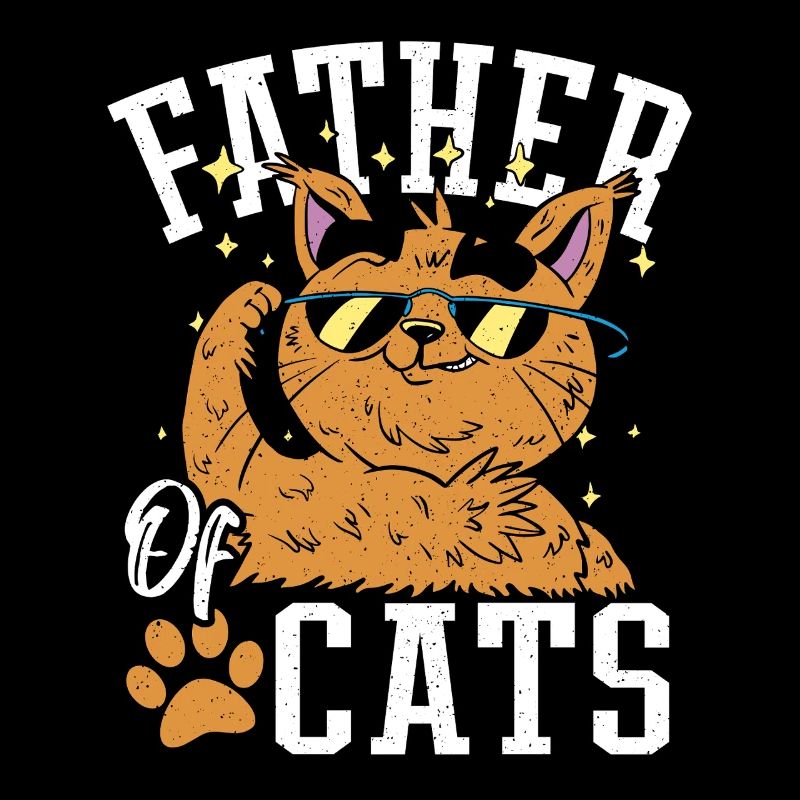 Cat Dad Sunglasses Cat Lover Dad