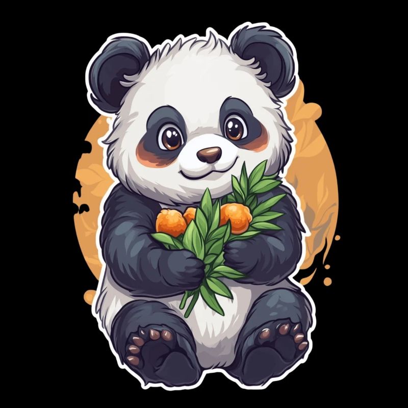 Ours panda mignon – Cadeau pour les enfants