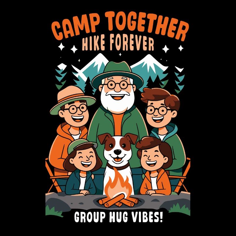 Camp Together Hike Camping