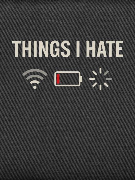 Things I hate