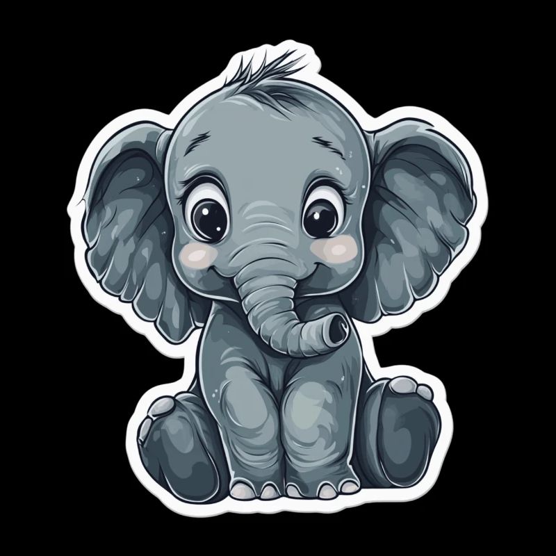 Cute elephant – gift idea for animal lovers