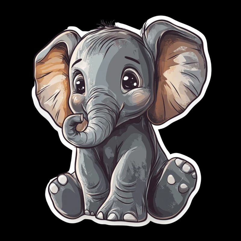 Cute elephant – gift idea for animal lovers