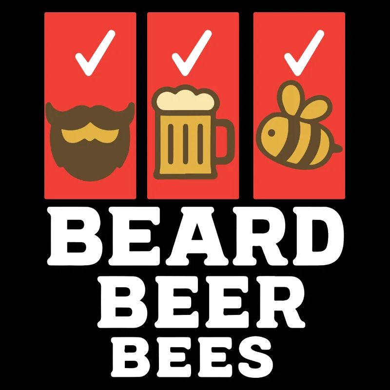 Bienen Imker Beard Beer Bees Honig Bienen