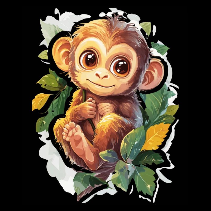Singe Mignon Singe Cadeau pour les fans de Singe