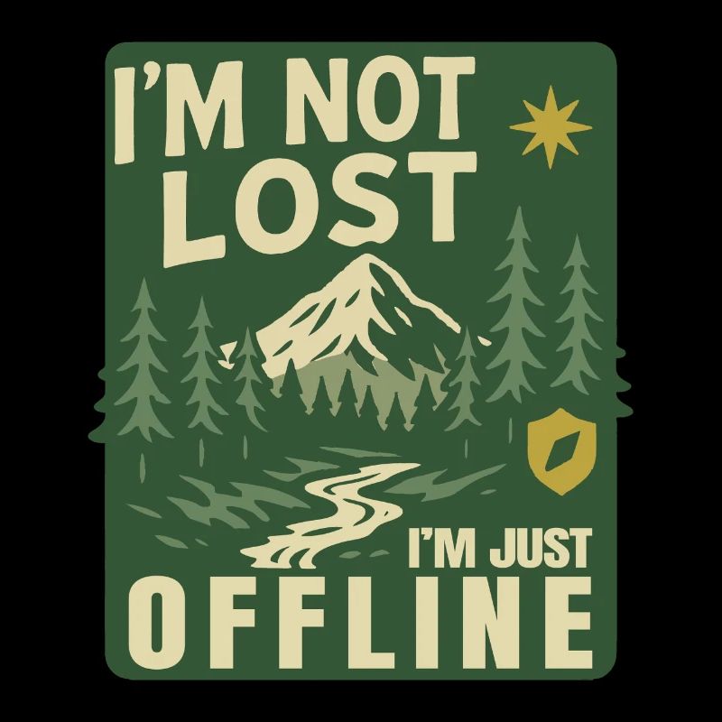 I'm not lost, I'm just offline