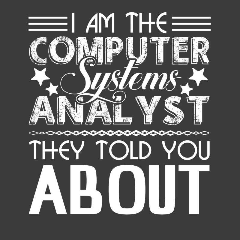 I Am The Computer Systems Analyst