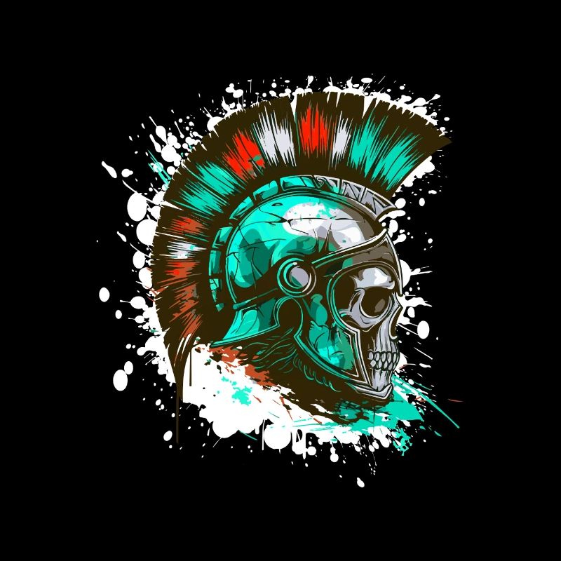 Casque Spartan Skull
