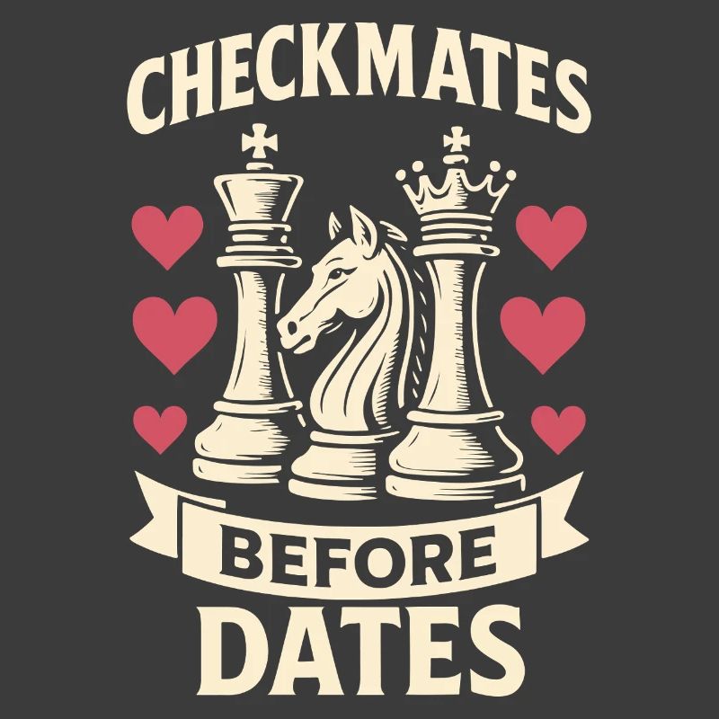 Checkmate Before Data Chess Player Fun Design