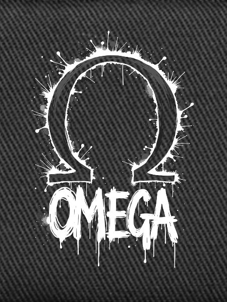 Omega Symbol Splash