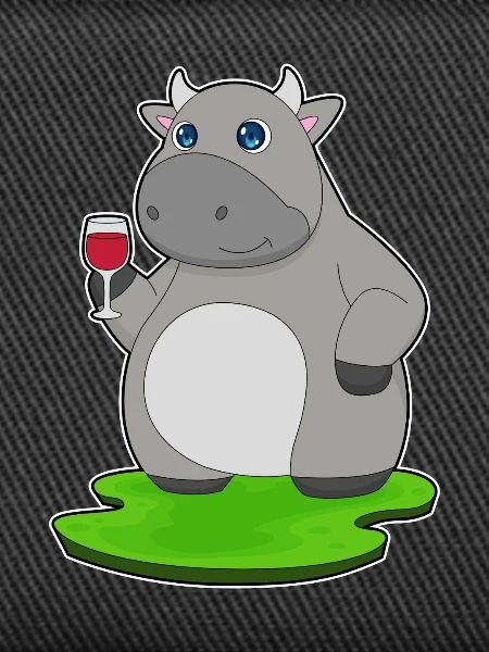 Cow Red Wine