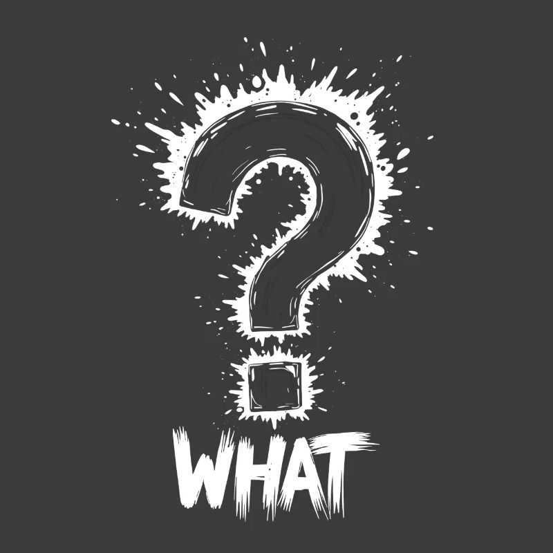 What Question Mark Splash