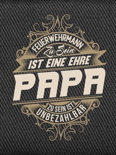 Feuerwehrmann Papa