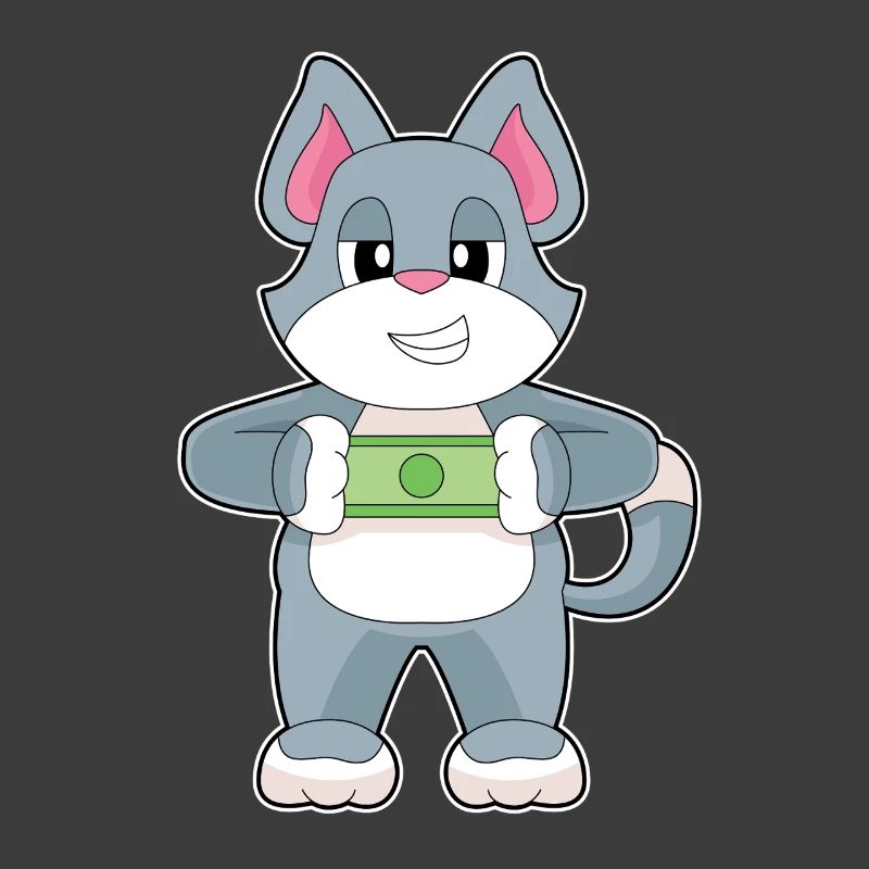 Billet de banque chat